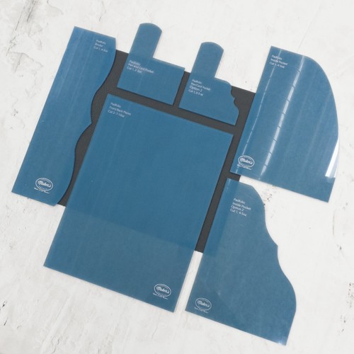 Padfolio acrylic template set - template,