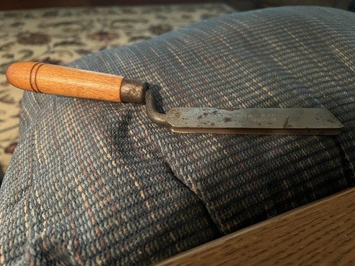 Wood handle goose neck 4 - wood, 1/4