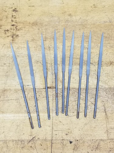 Vintage baiter needle file set - baiter,
